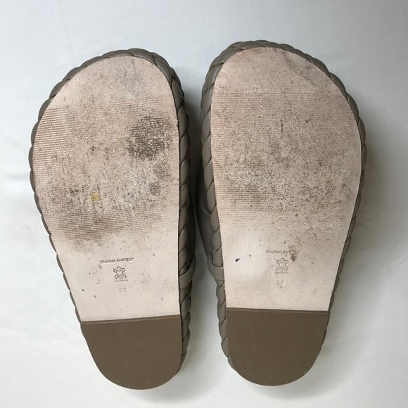 Paloma Barcelo Henry Constance Chunky Braided Platform Thong Sandals Size 38 - Picture 9 of 15